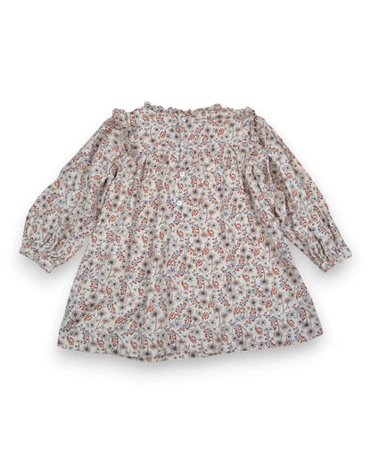 Vestido Bege GOCCO - 3-4 Anos