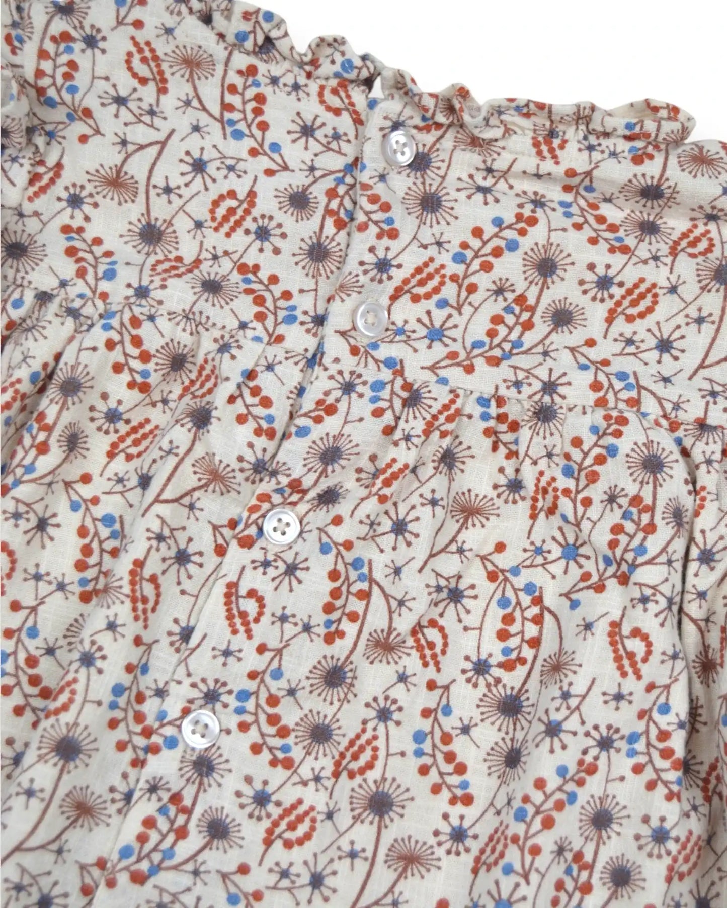 Vestido Bege GOCCO - 3-4 Anos