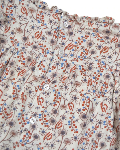 Vestido Bege GOCCO - 3-4 Anos