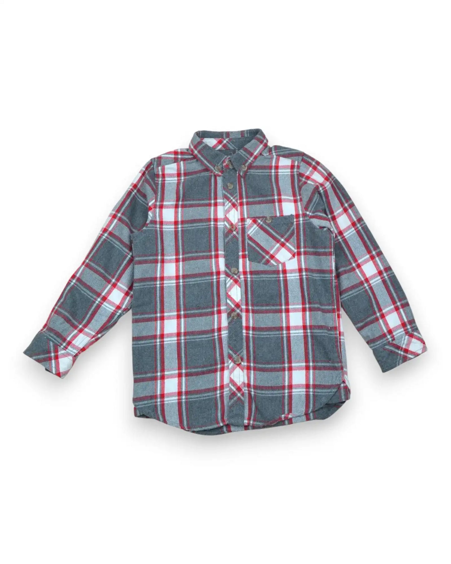 Camisa Flanela Xadrez ZIPPY - 5-6 Anos