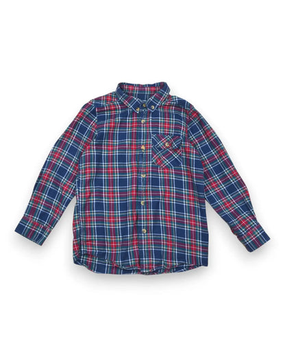 Camisa Flanela Xadrez ZIPPY - 5-6 Anos