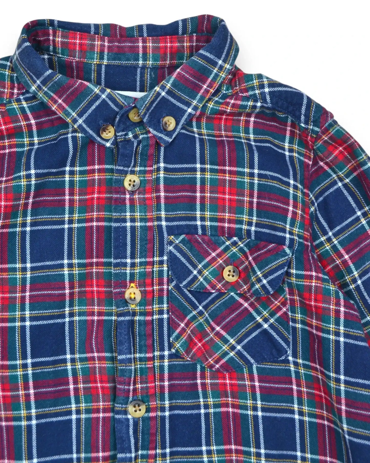 Camisa Flanela Xadrez ZIPPY - 5-6 Anos