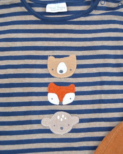 Conjunto T-Shirt e Calças NEXT & H&M - 3-6 Meses