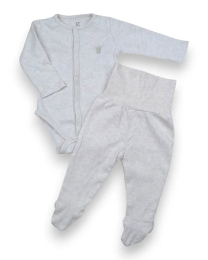 Conjunto Bege ZIPPY - 3-6 Meses