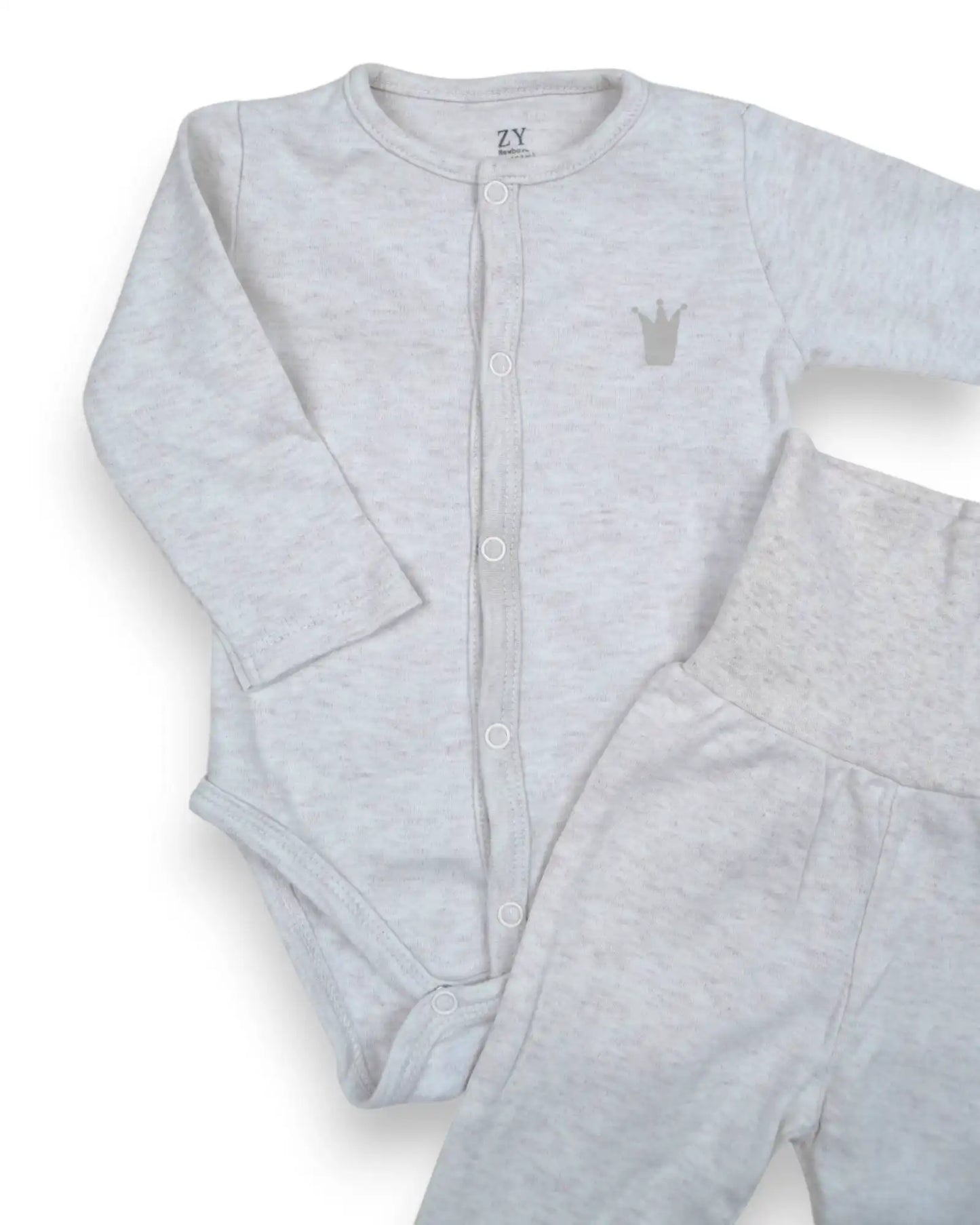 Conjunto Bege ZIPPY - 3-6 Meses