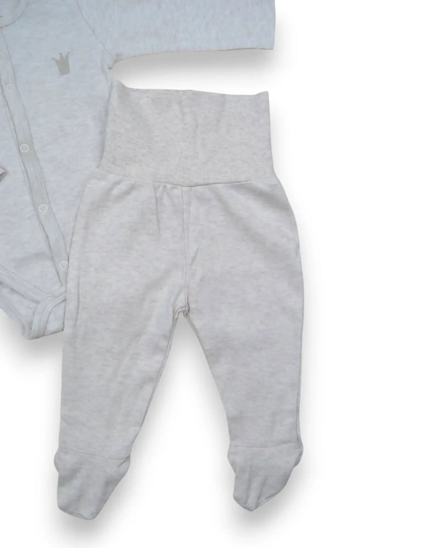 Conjunto Bege ZIPPY - 3-6 Meses