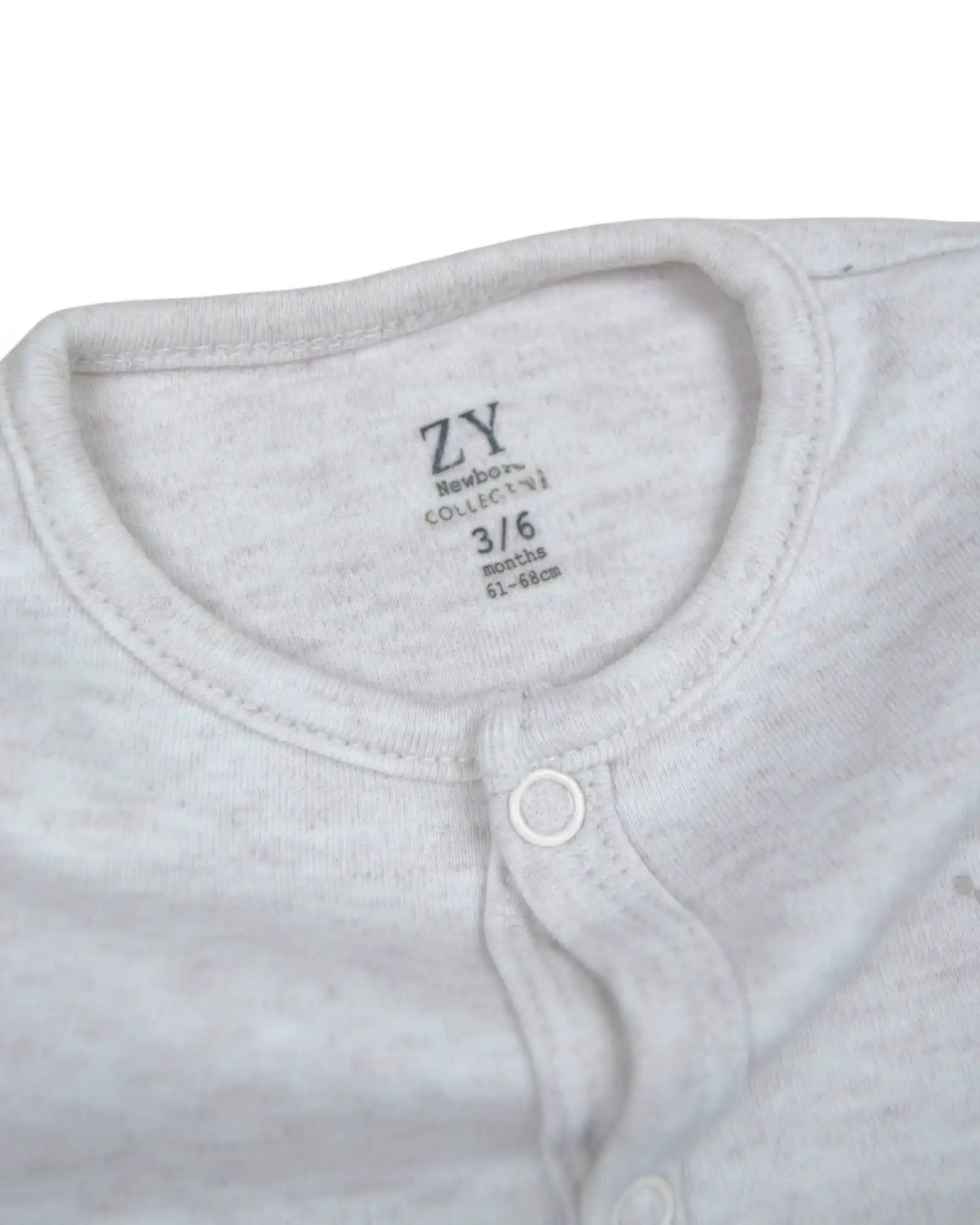 Conjunto Bege ZIPPY - 3-6 Meses