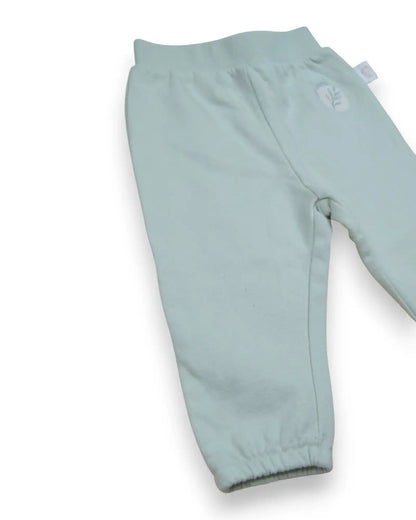 Calças Verdes Felpa MO KIDS - 3-6 Meses