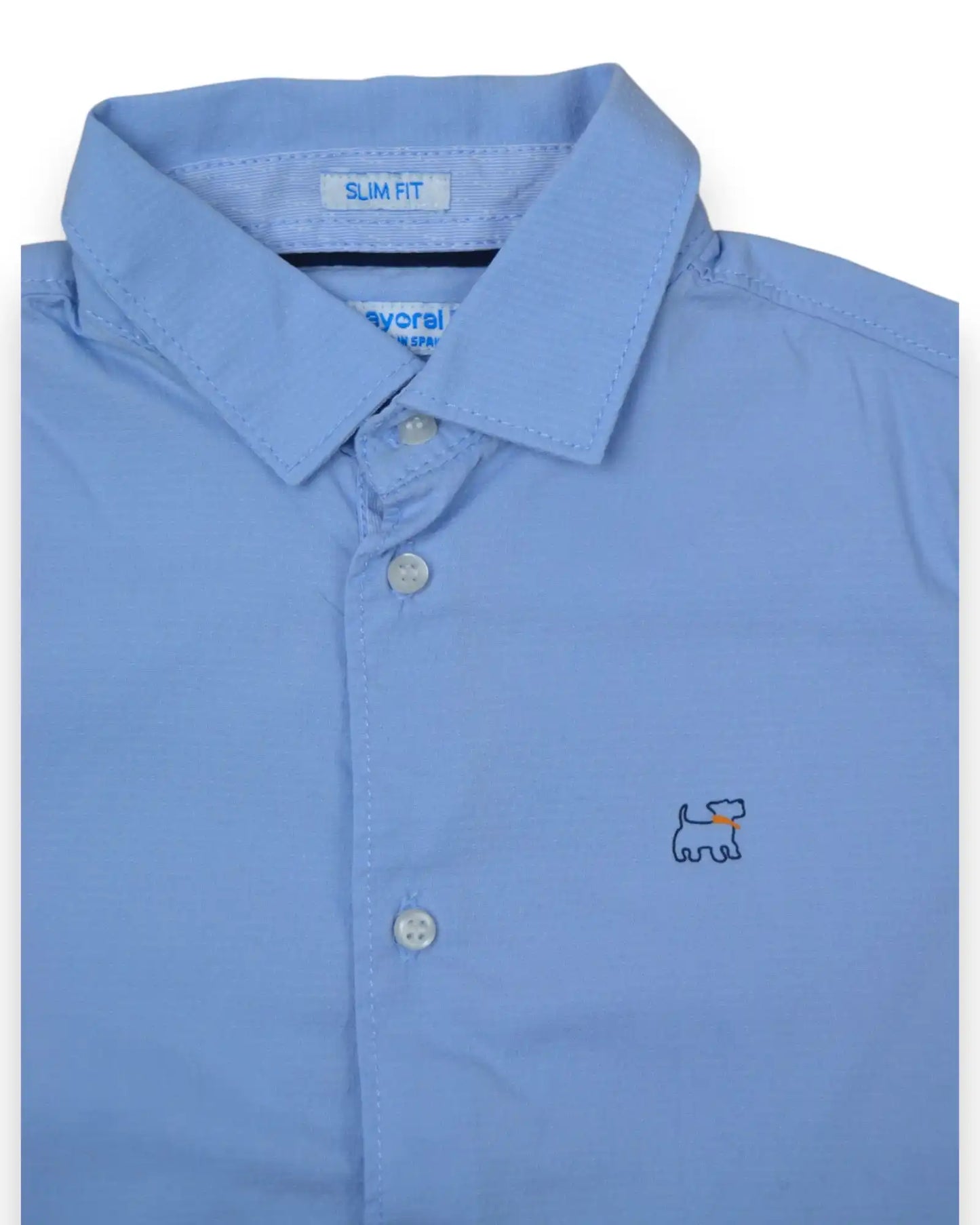 Camisa Azul MAYORAL - 12 Meses