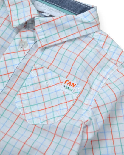 Camisa Xadrez CADET ROUSSELLE - 12 Meses