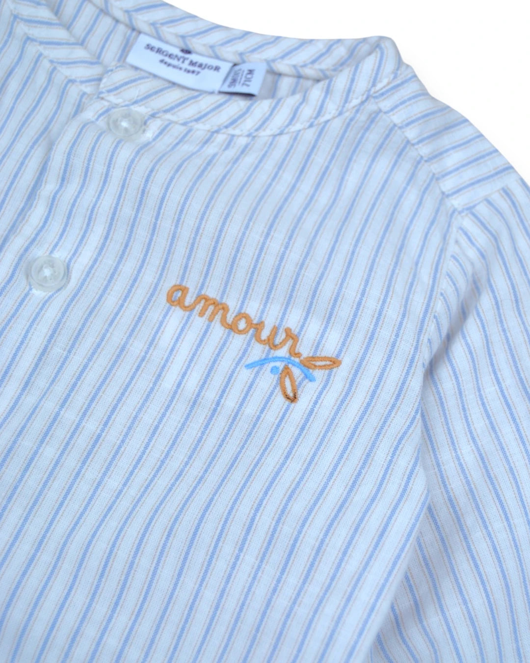 Camisa Riscas SERGENT MAJOR - 9 Meses