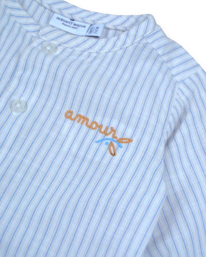 Camisa Riscas SERGENT MAJOR - 9 Meses