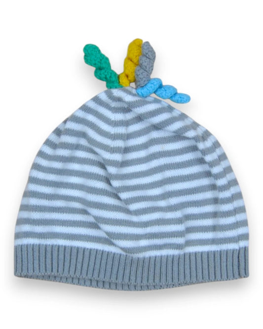 Gorro Bebé Riscas - 3 Meses