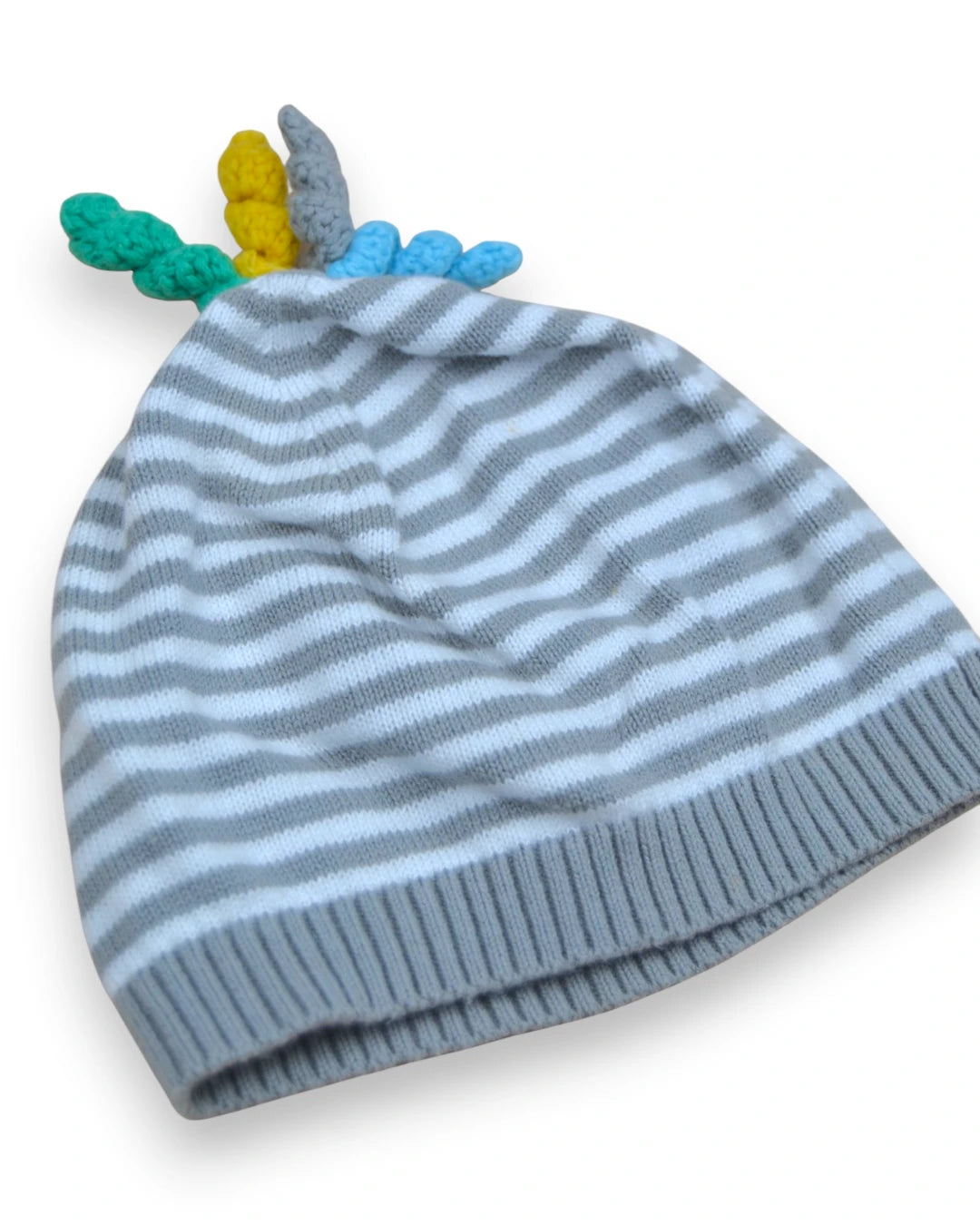 Gorro Bebé Riscas - 3 Meses