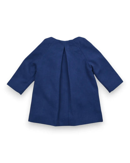 Blue Overcoat EARLY DAYS - 6-9 Months