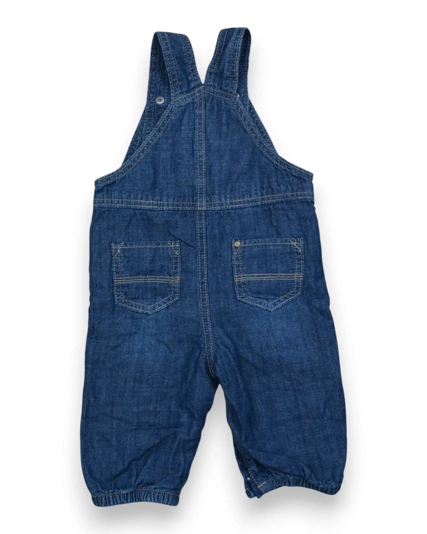 ZIPPY Denim Overalls - 3-6 Months