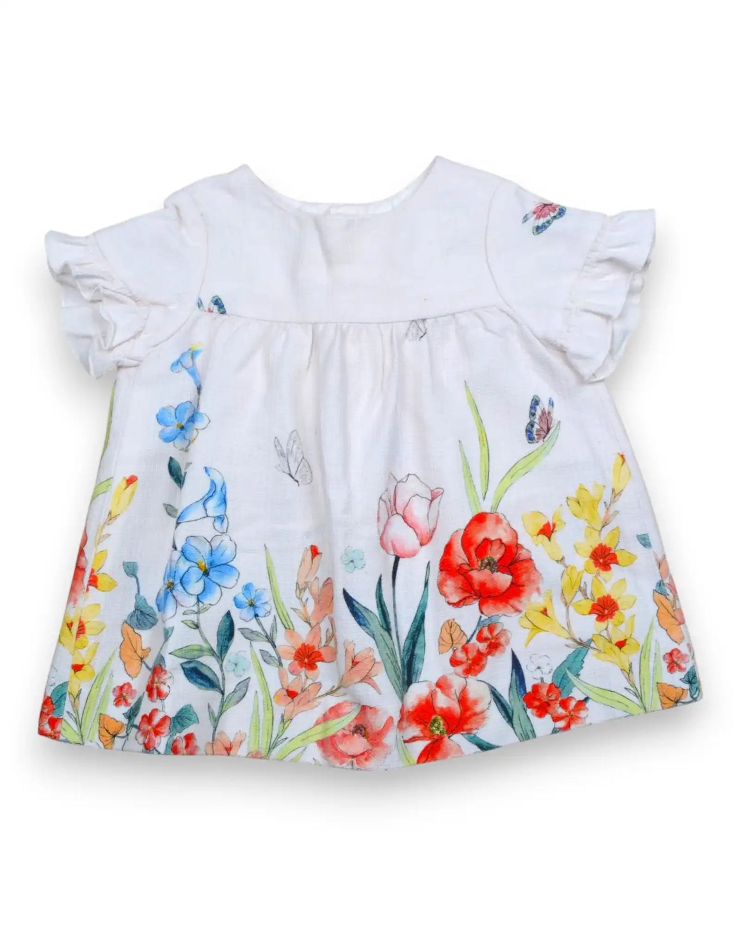 ZARA Floral Dress - 3-6 Months