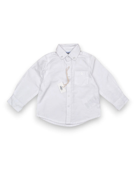 Camisa Branca MO KIDS - 6-9 Meses