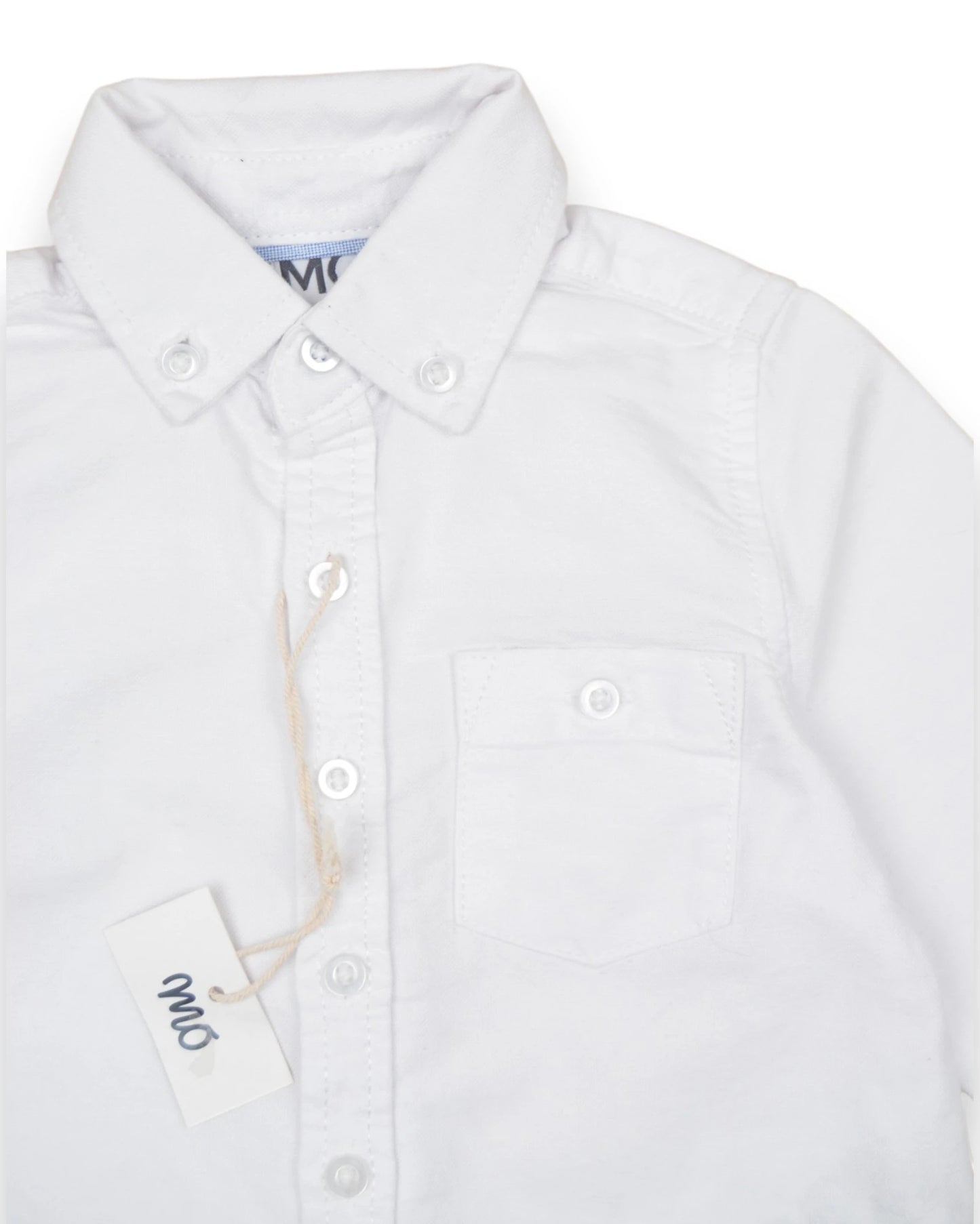 MO KIDS White Shirt - 6-9 Months