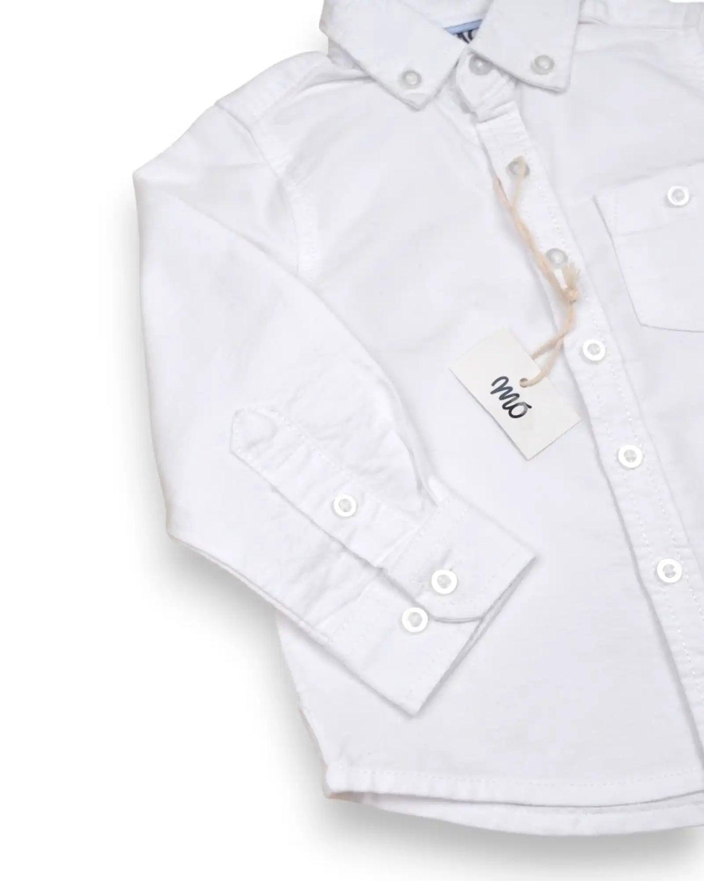 MO KIDS White Shirt - 6-9 Months