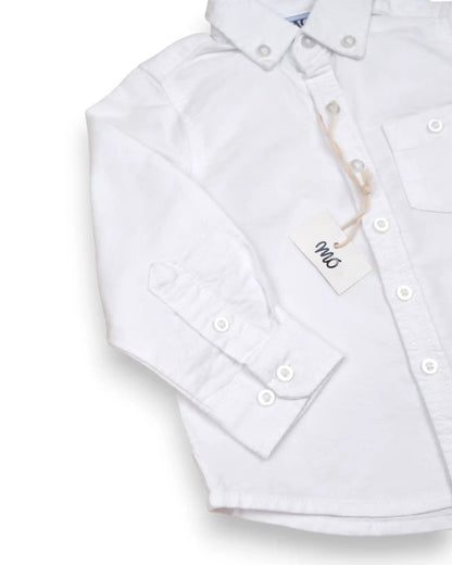 MO KIDS White Shirt - 6-9 Months
