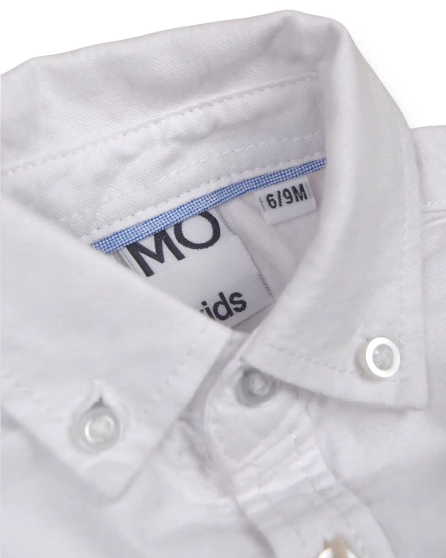 MO KIDS White Shirt - 6-9 Months