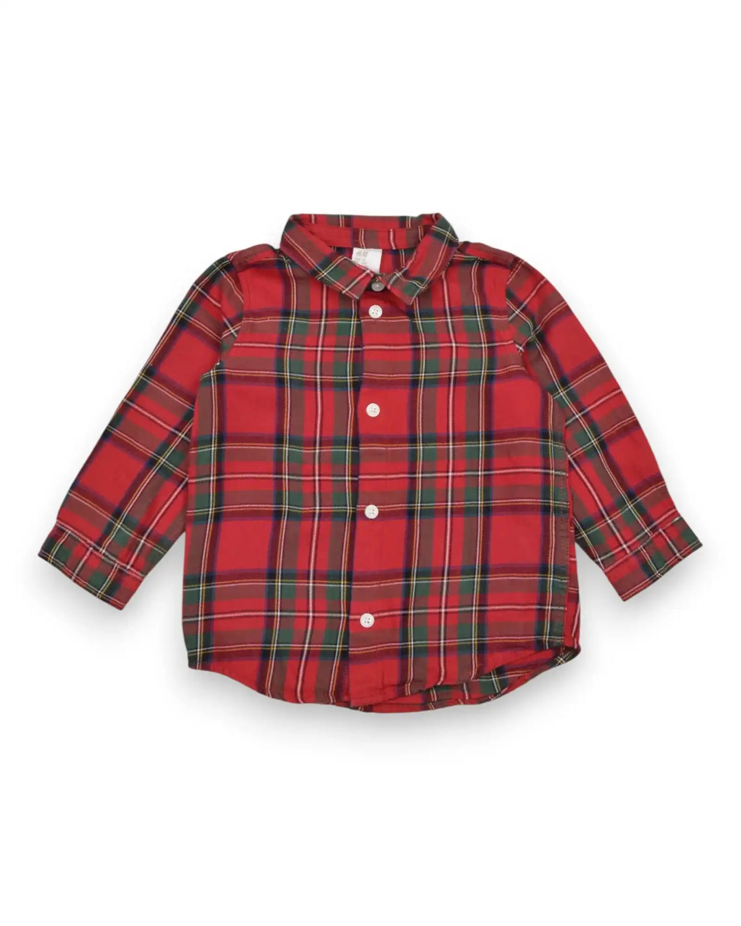 Camisa Xadrez H&M - 9-12 Meses