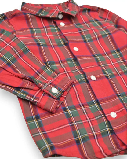 Camisa Xadrez H&M - 9-12 Meses