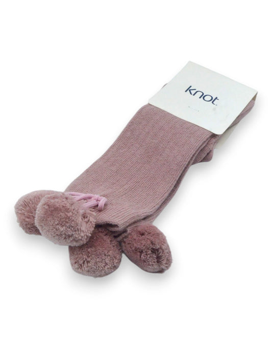 Meias Pompom KNOT - Tam 19-22