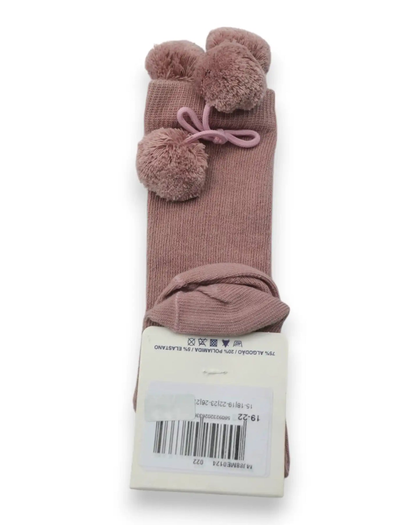 KNOT Pom-pom Socks - Size 19-22