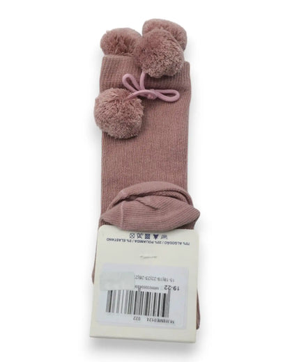 KNOT Pom-pom Socks - Size 19-22