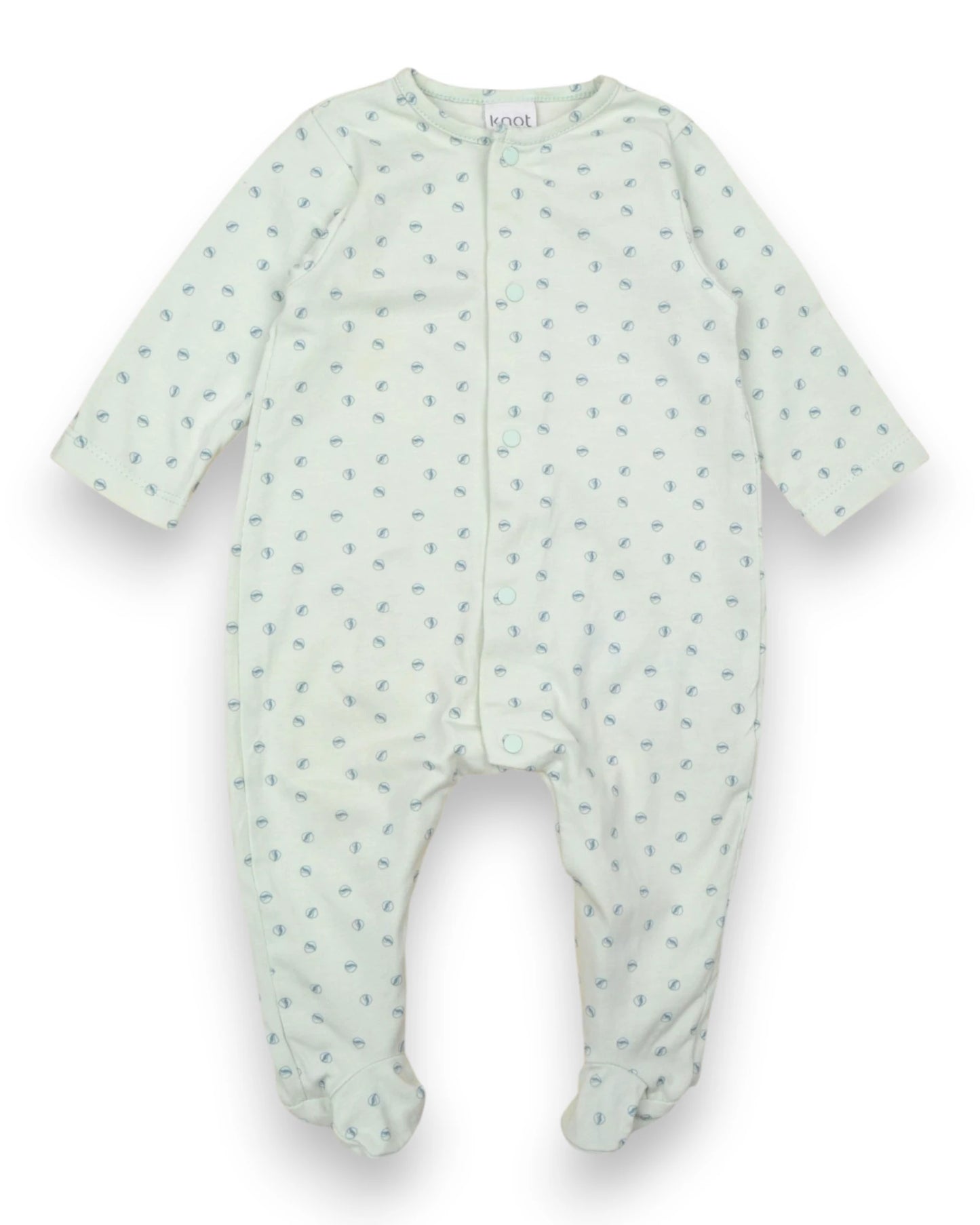 KNOT Organic Cotton Sleepsuit - 3 Months