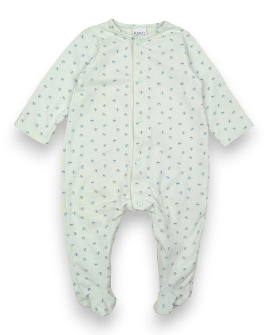 Babygrow Algodão Orgânico KNOT - 3 Meses
