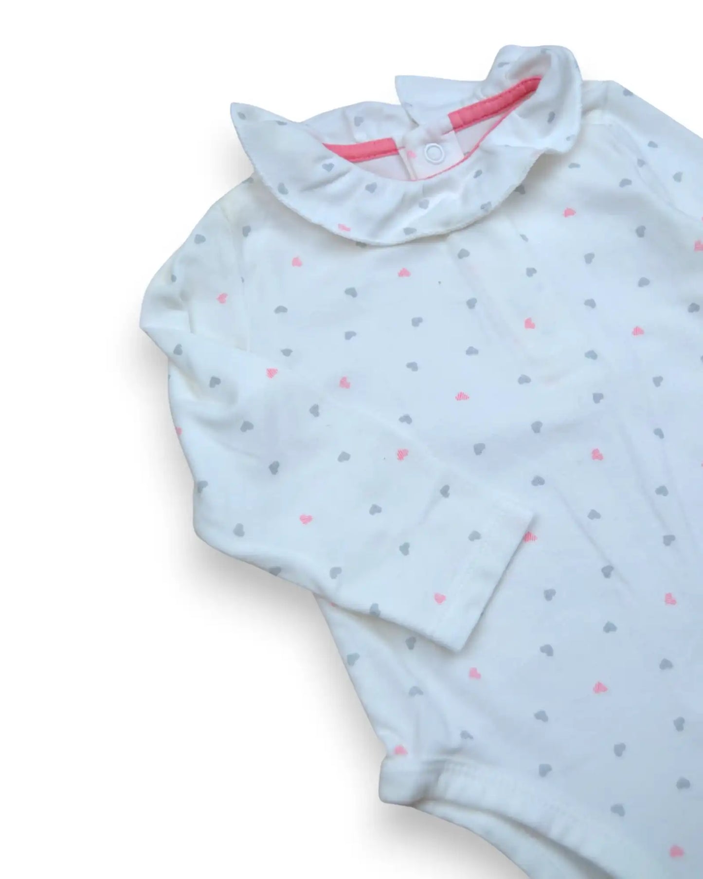 OBAIBI Hearts Bodysuit - 9 Months