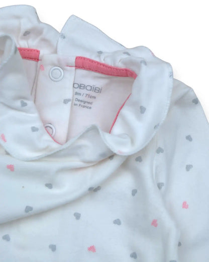OBAIBI Hearts Bodysuit - 9 Months