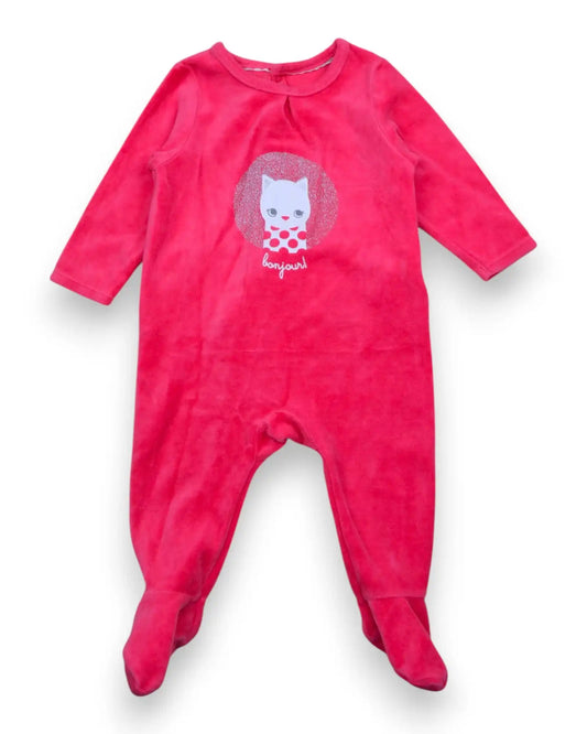 Babygrow Polar Rosa OBAIBI - 6 Meses