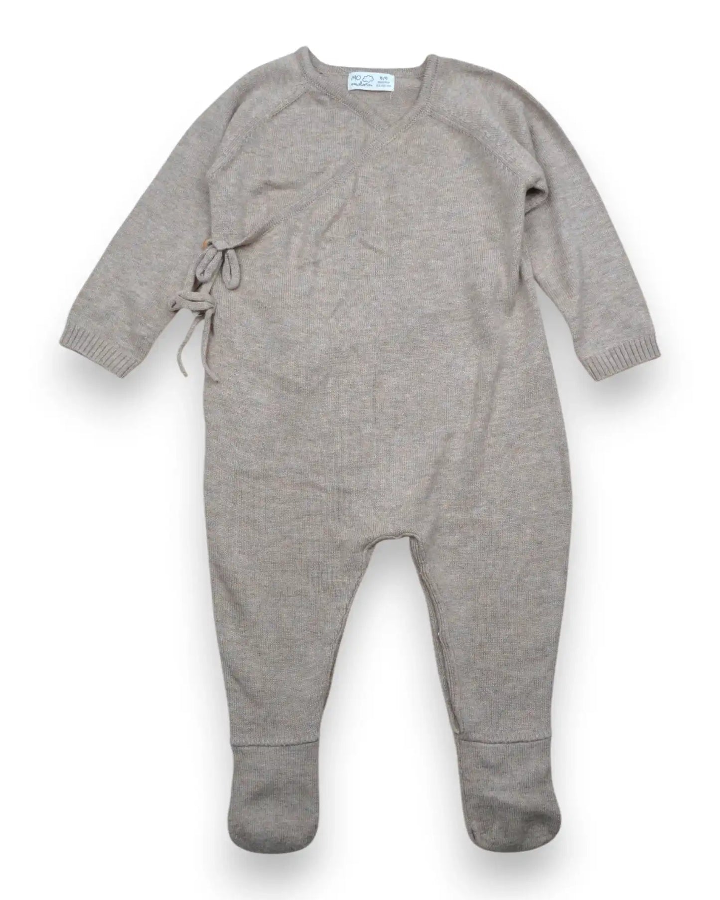 Beige MO KIDS Jumpsuit - 3-6 Months