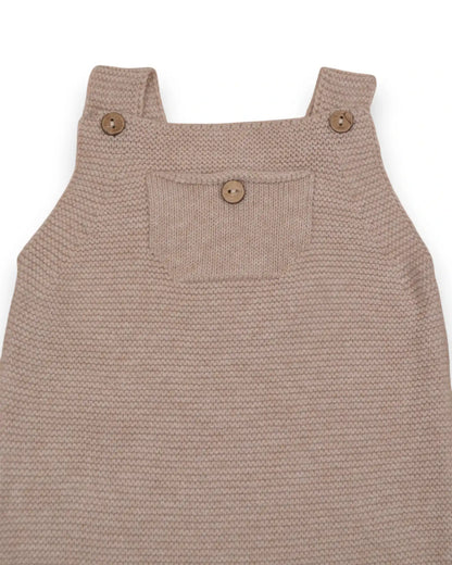 Dungarees Knit Beige PCS BABY - 3 Months