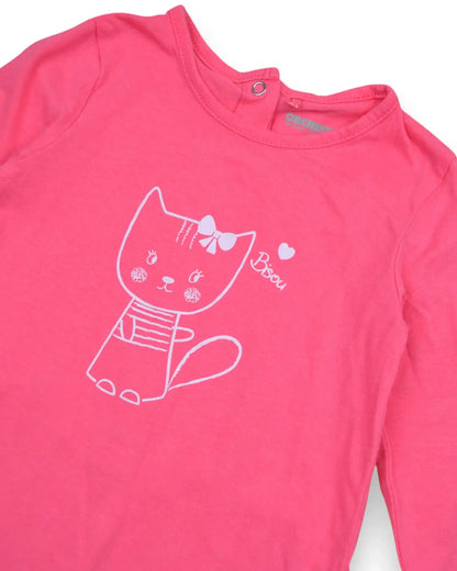 Pink ORCHESTRA Babygrow - 12 Months