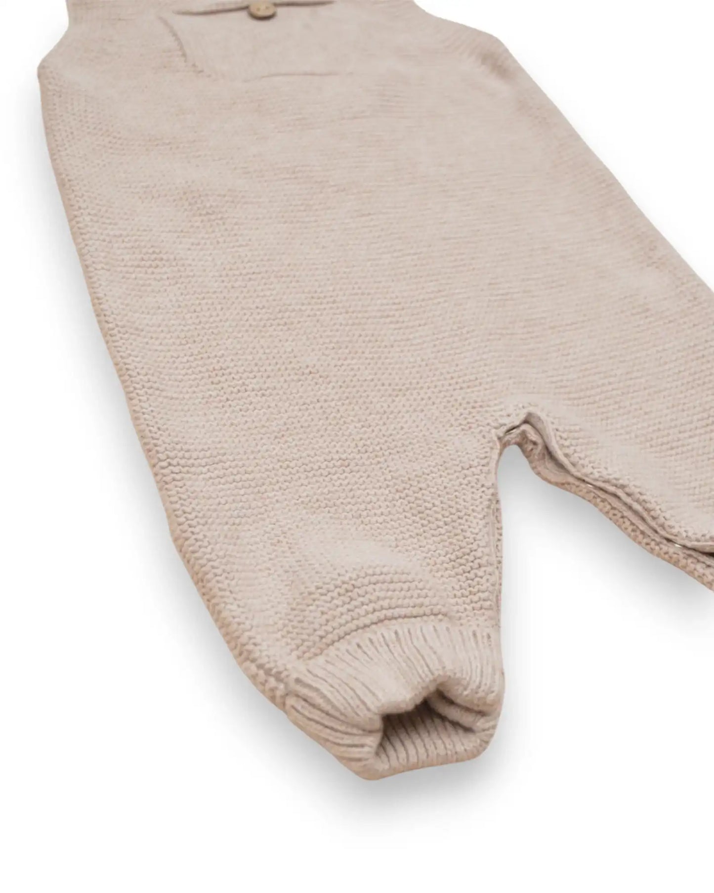 Dungarees Knit Beige PCS BABY - 3 Months