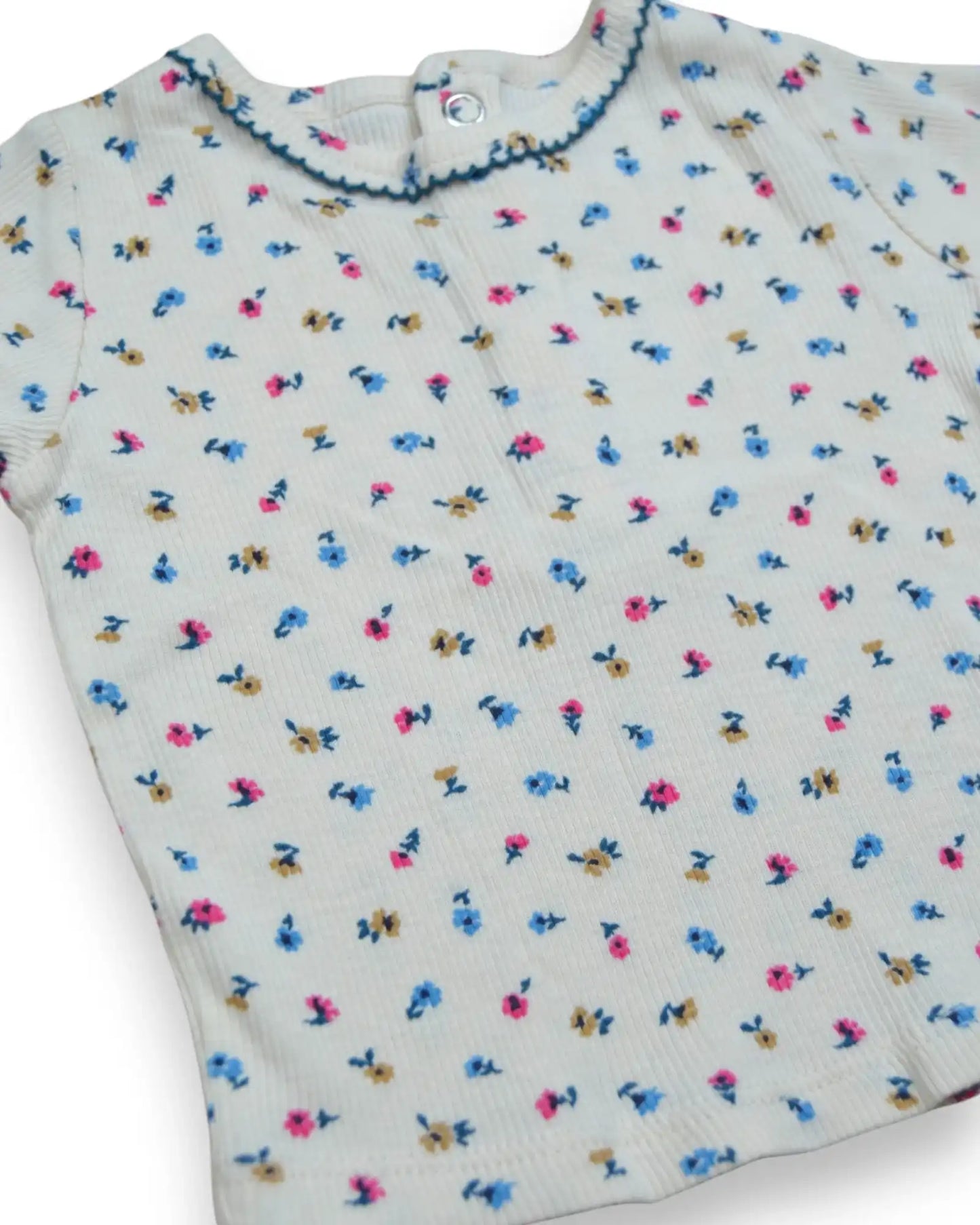 BOUT'CHOU Ribbed T-Shirt - 6 Months
