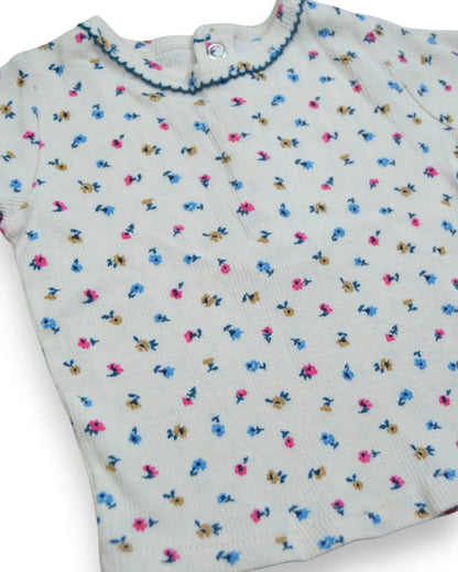 BOUT'CHOU Ribbed T-Shirt - 6 Months