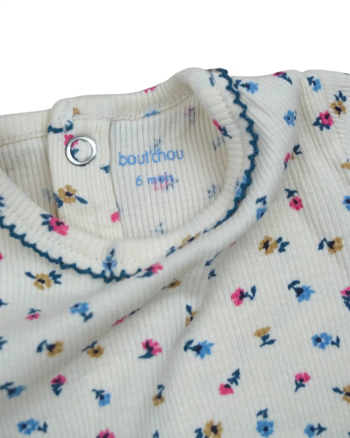 BOUT'CHOU Ribbed T-Shirt - 6 Months