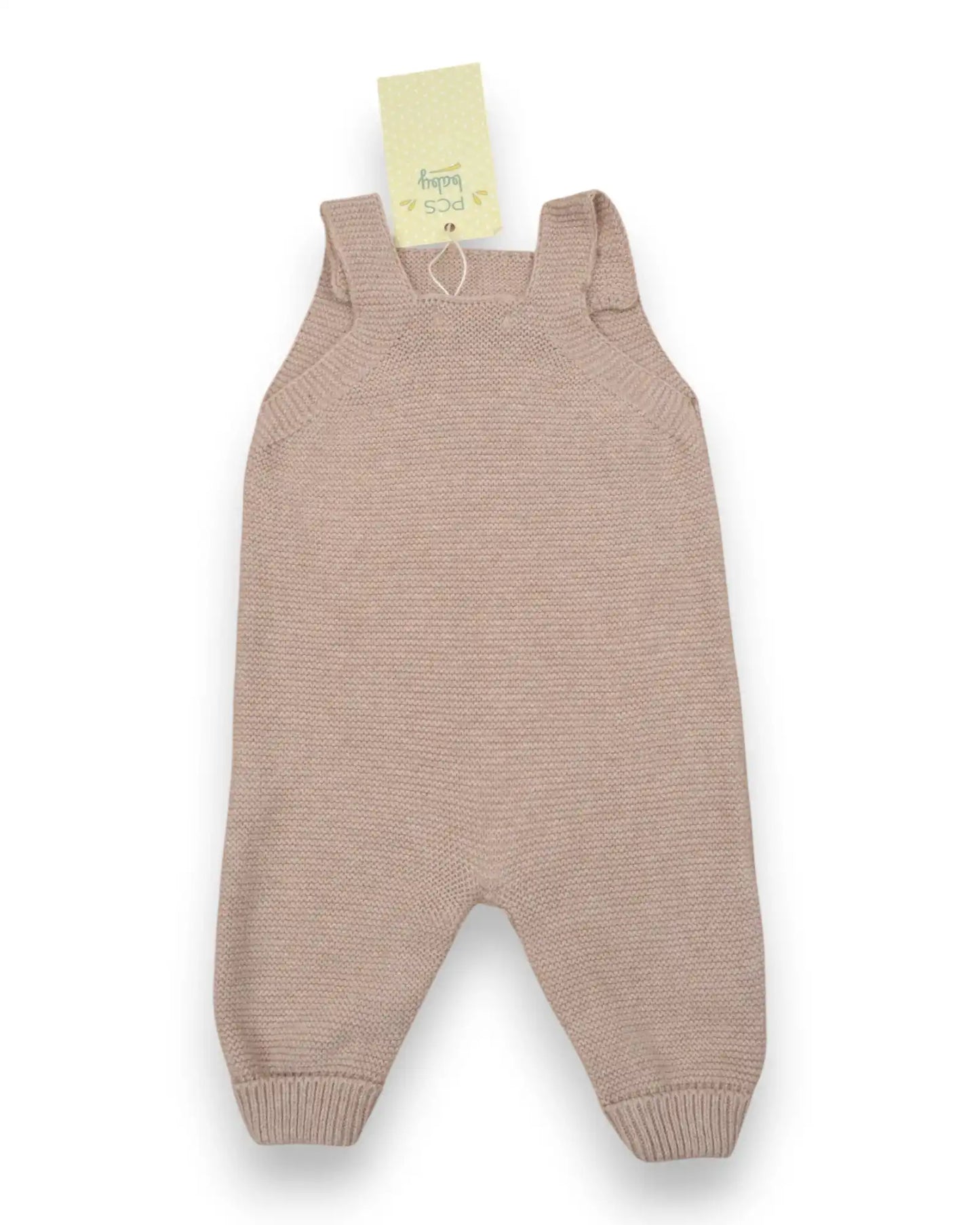 Dungarees Knit Beige PCS BABY - 3 Months