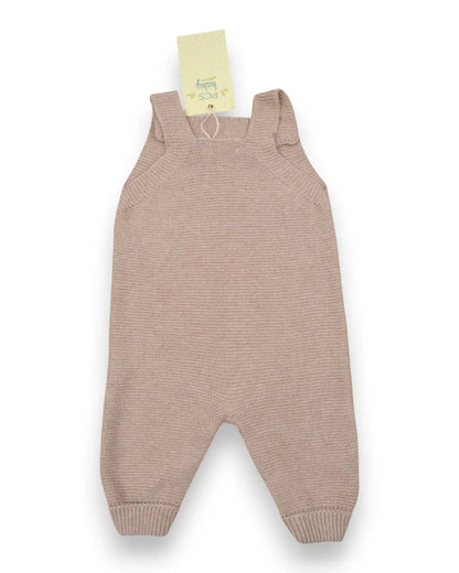 Dungarees Knit Beige PCS BABY - 3 Months