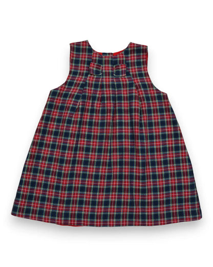 LANIDOR Plaid Dress - 12 Months