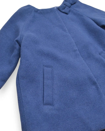 Blue Overcoat EARLY DAYS - 6-9 Months