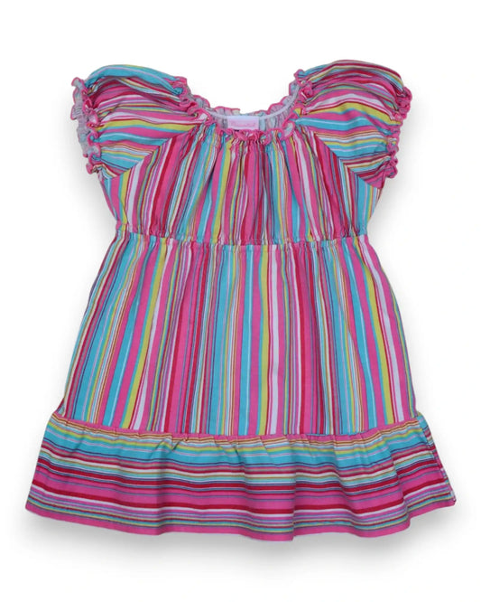Vestido Riscas PRÉNATAL - 12-18 Meses