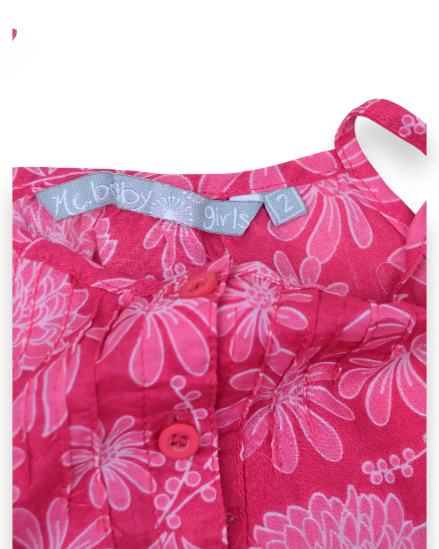 Pink Tunic Short Sleeve BABY - 2 Years