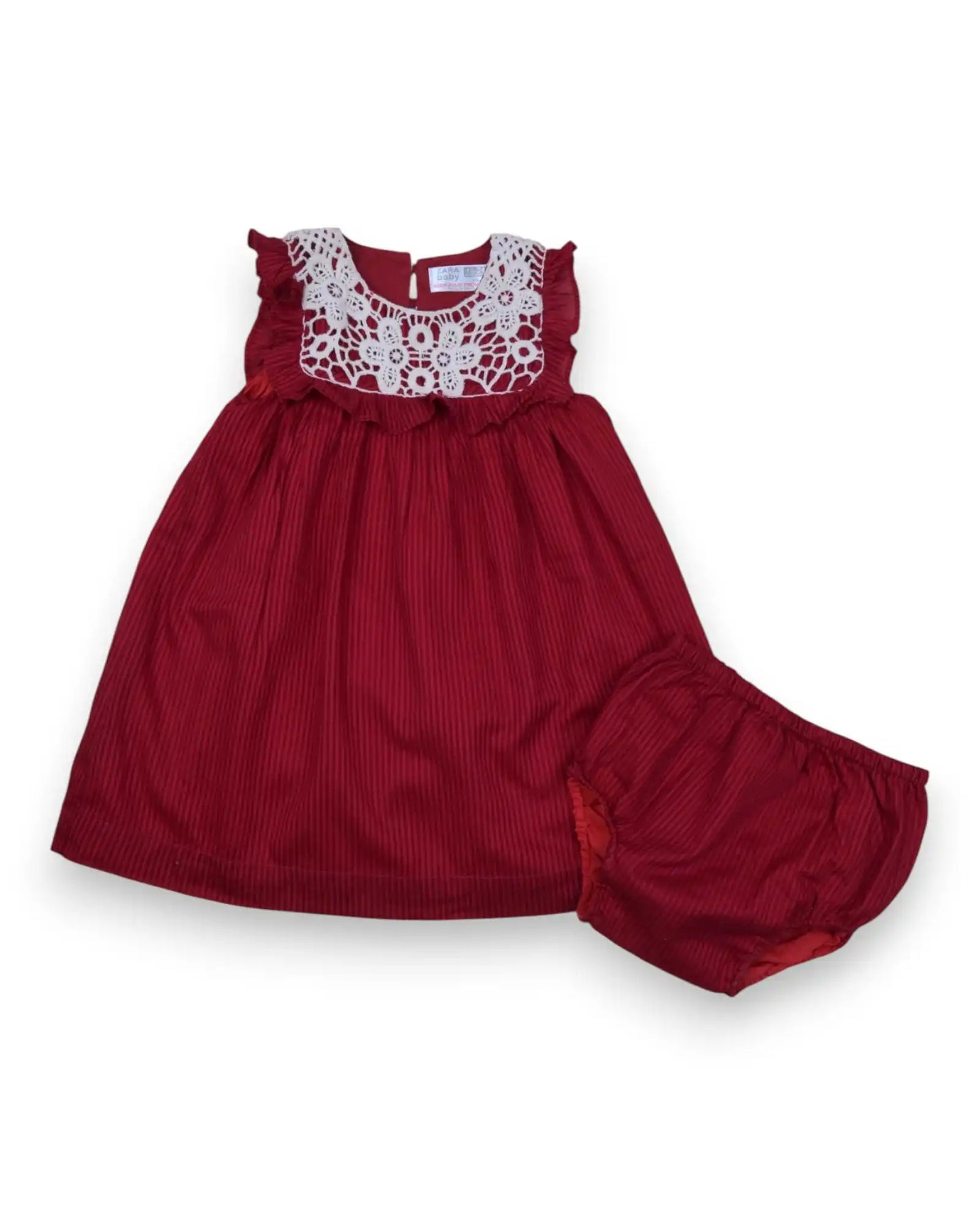 Conjunto Vestido e Tapa Fraldas ZARA - 18-24 Meses